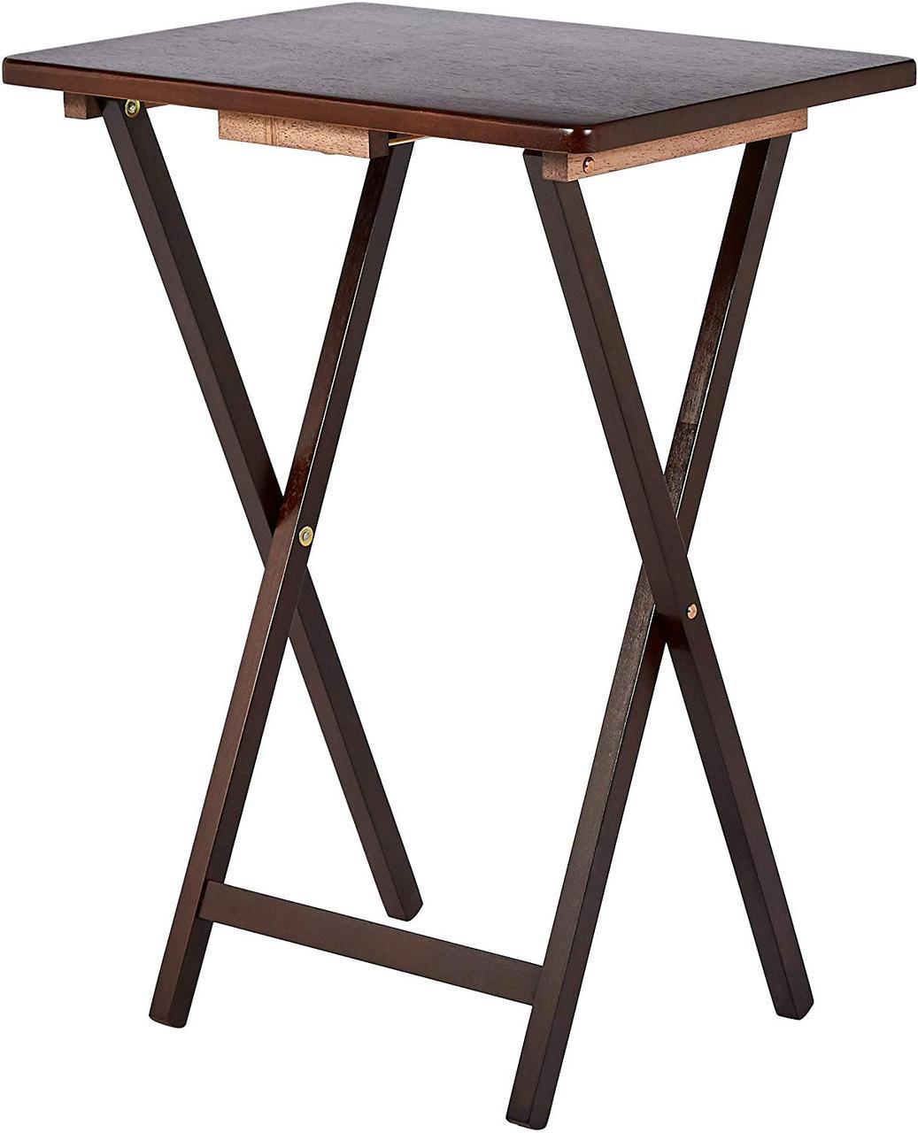 Столик раскладной из дерева Дарлинг Мокко (СУН-000110) - фото 2 Столик раскладной из дерева Дарлинг Мокко (СУН-000110) - фото 2