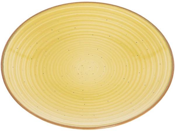 Тарілка десертна Ipec Grano кераміка кам'яна d 20 см (30905189)