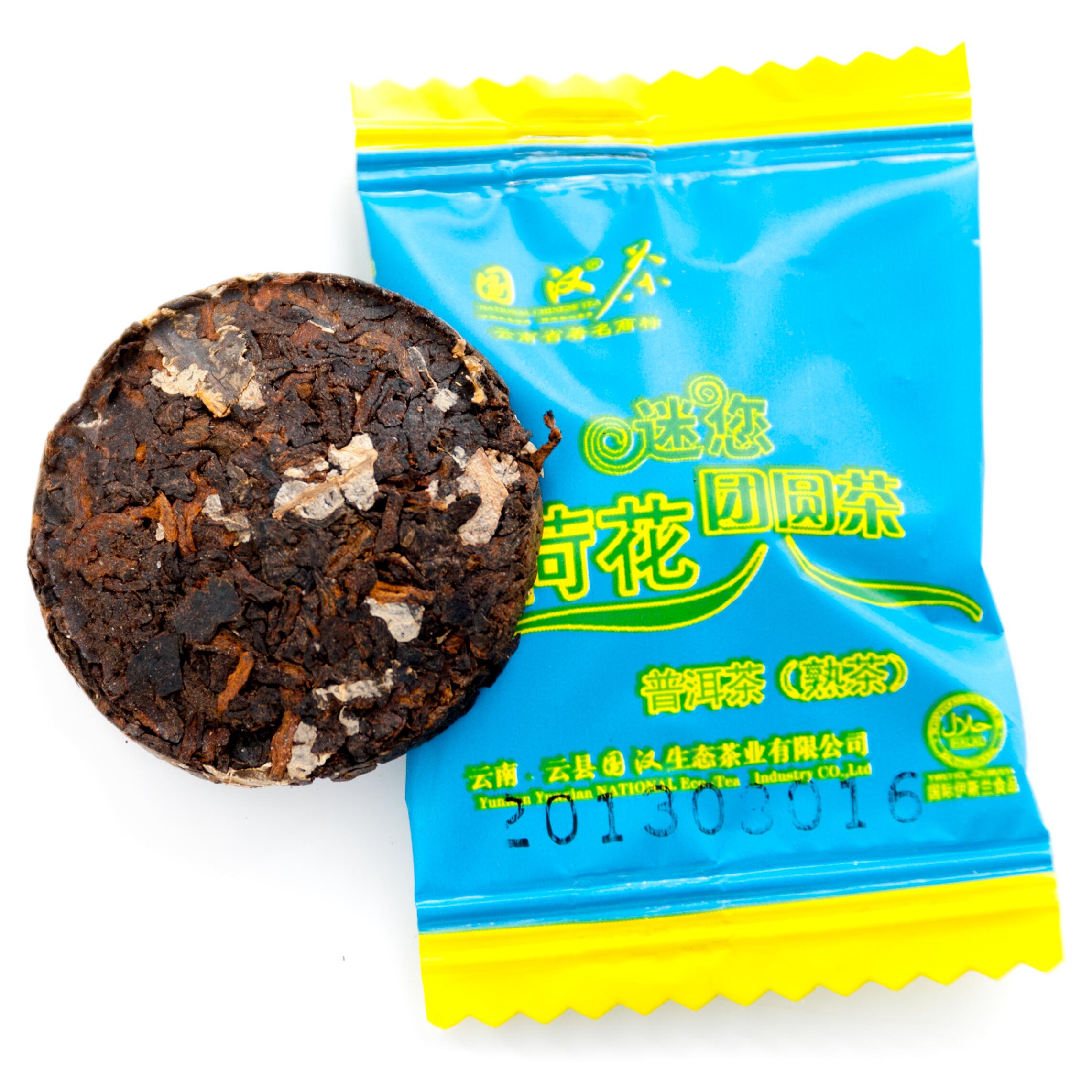 Чай Шу пуэр Лотос 10 шт.