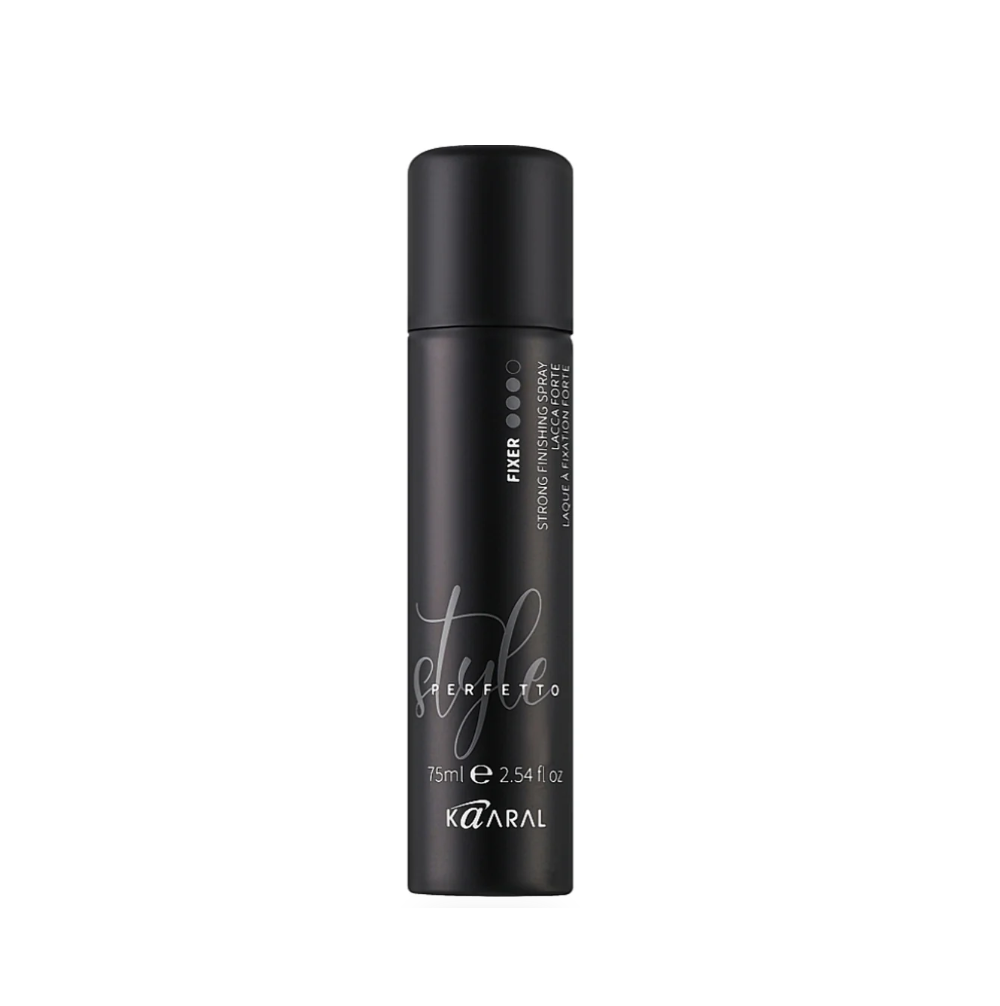 Лак для волосся захисний сильної фіксації Kaaral Style Perfetto Fixer Strong Finishing Spray 75 мл