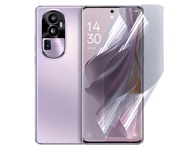 Пленка гидрогелевая противоударная Hydrogel Film для Oppo Reno10 Pro+ Transparent