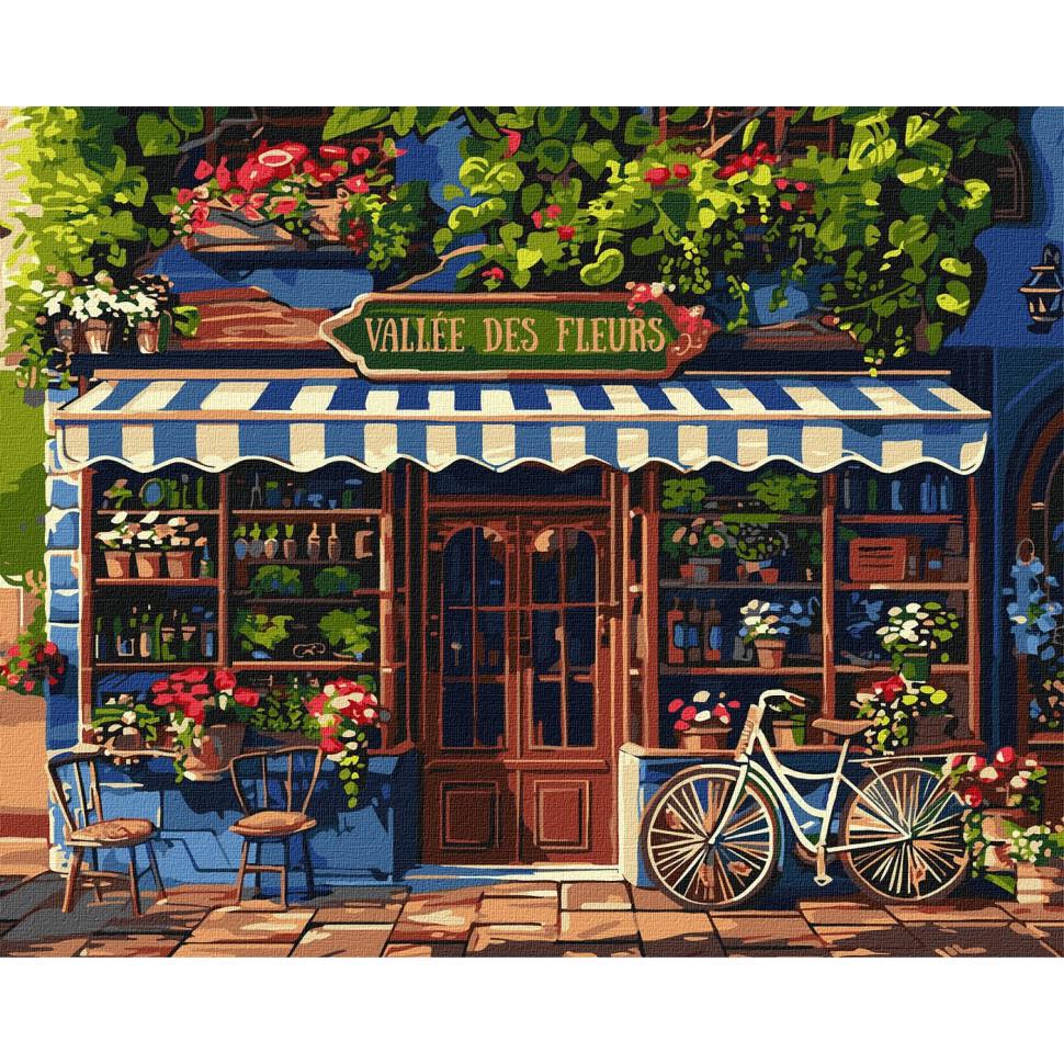 Картина за номерами Ideyka Долина квітів KHO3649 40x50 см (RLT41790)