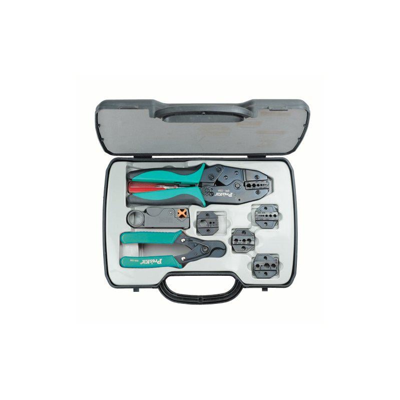 Набір інструментів Pro'sKit 6PK-330K для обтискання коаксіального кабелю (833266)