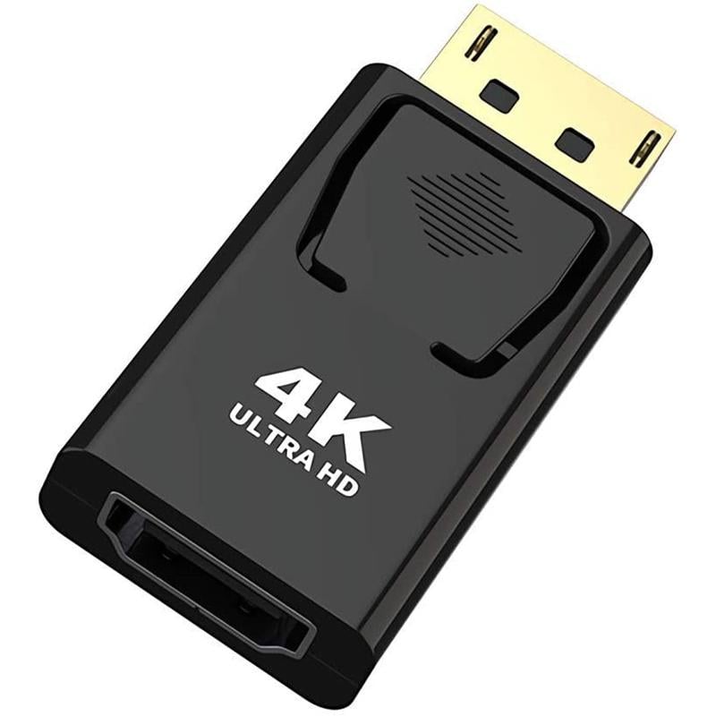 Переходник 4Sport DisplayPort HDMI 0,1 м Black (WAZ-HD82-B)