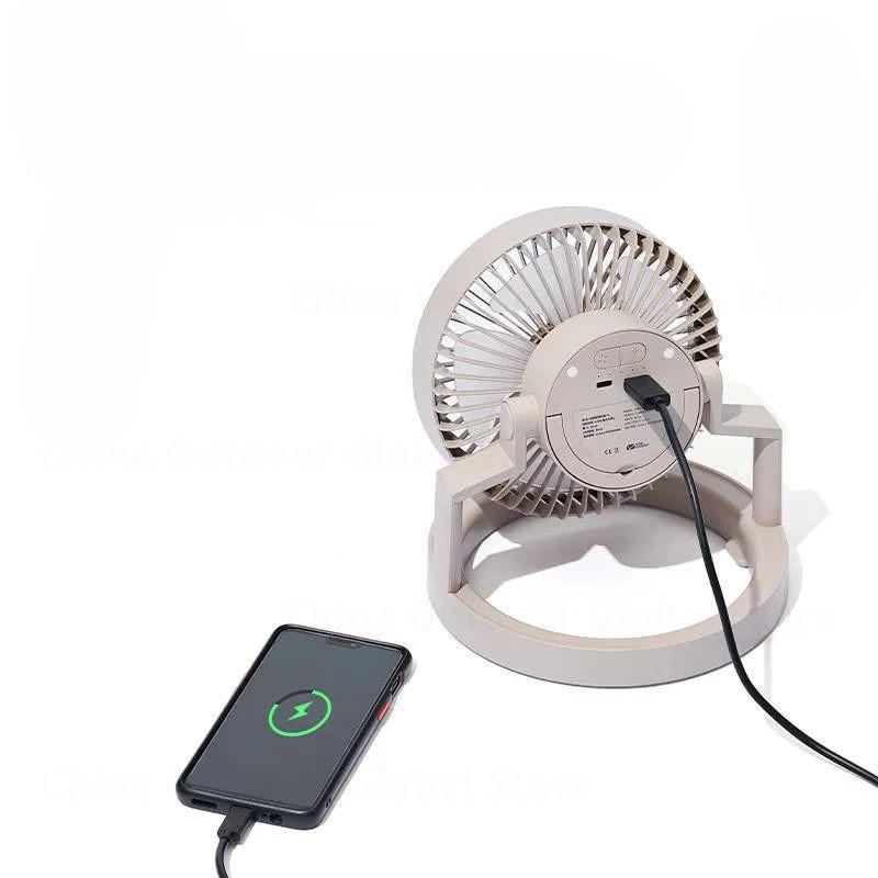 Вентилятор-фонарь Mobi Garden NX22669001 fan f1 Black - фото 3