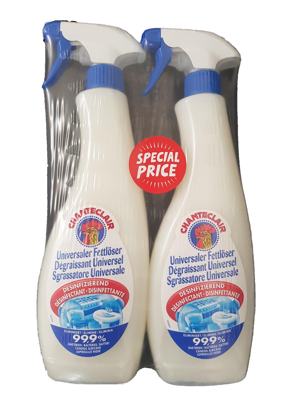 Дезінфікуючий засіб для чищення Chante Clair Disinfettante Universale 2 шт. 625 мл