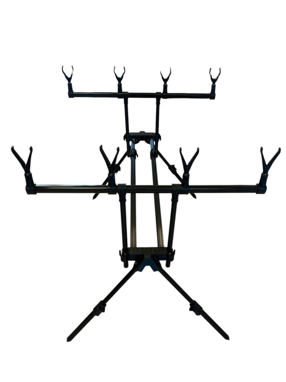 Род-под алюминиевый Sapphire S-08-4 на 4 удилища 8 рогатин (1431499745) - фото 2 Род-под алюминиевый Sapphire S-08-4 на 4 удилища 8 рогатин (1431499745) - фото 2