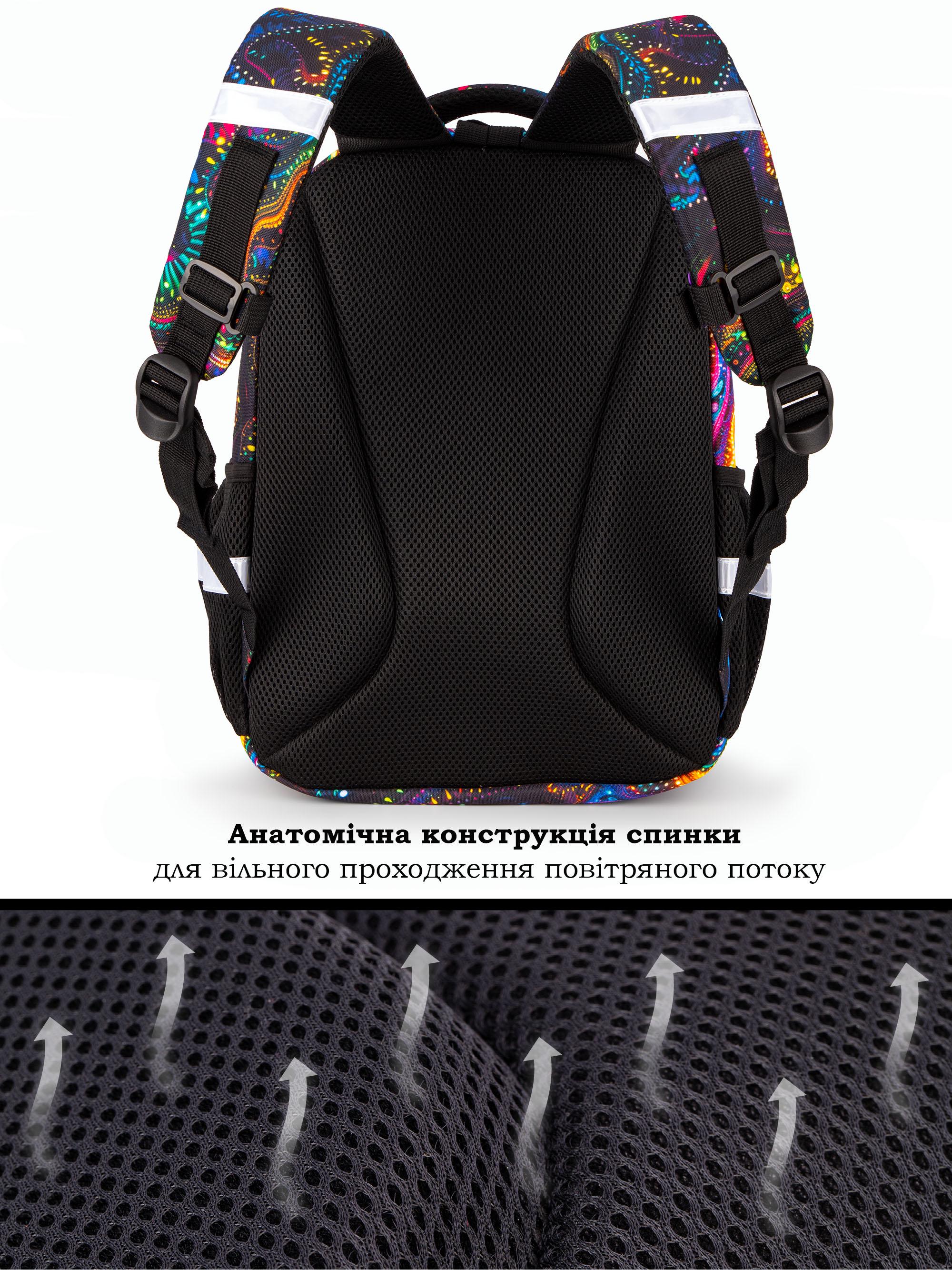 Школьный набор для девочки School Standard Кот 6в1 для младших классов ортопедический 38х30х18 см (170-52) - фото 7