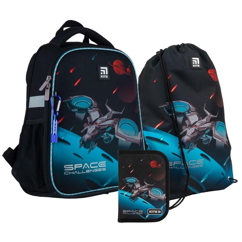 Рюкзак ортопедический Kite Education Space challenges 35х26х13,5 см (K21-555S-5)