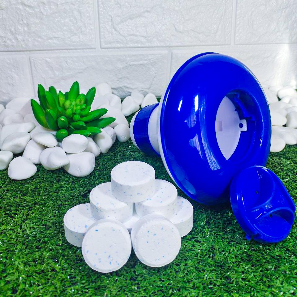 Комплект химии для каркасных и надувных бассейнов мультитаб 3в1 и дозатор плавающий (04041991) - фото 3 Комплект химии для каркасных и надувных бассейнов мультитаб 3в1 и дозатор плавающий (04041991) - фото 3