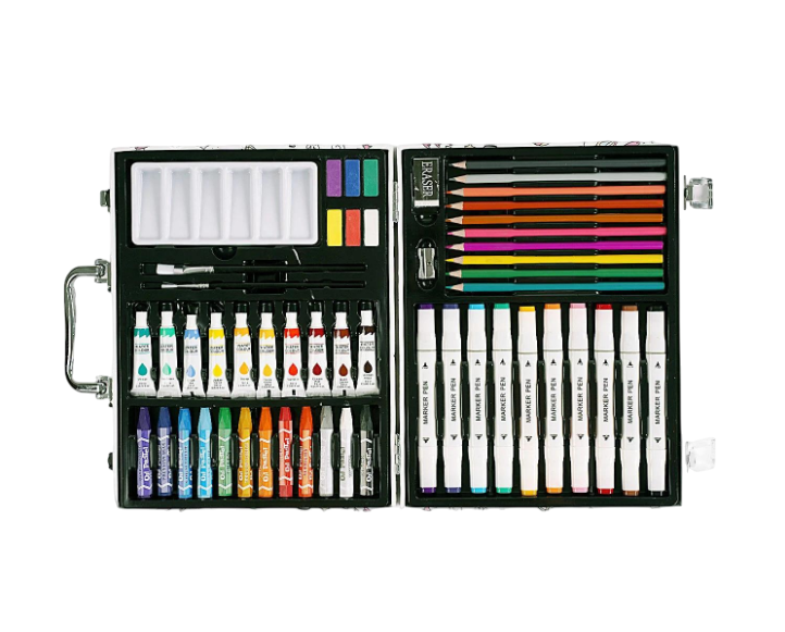 Набор для рисования С 64642 краски/маркеры/пастели/карандаши/палитра в чемодане (155738)