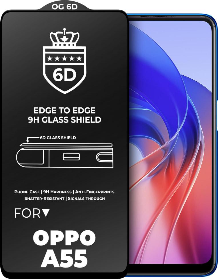 Стекло защитное 6D Oppo A55 Glass Shield (33217)