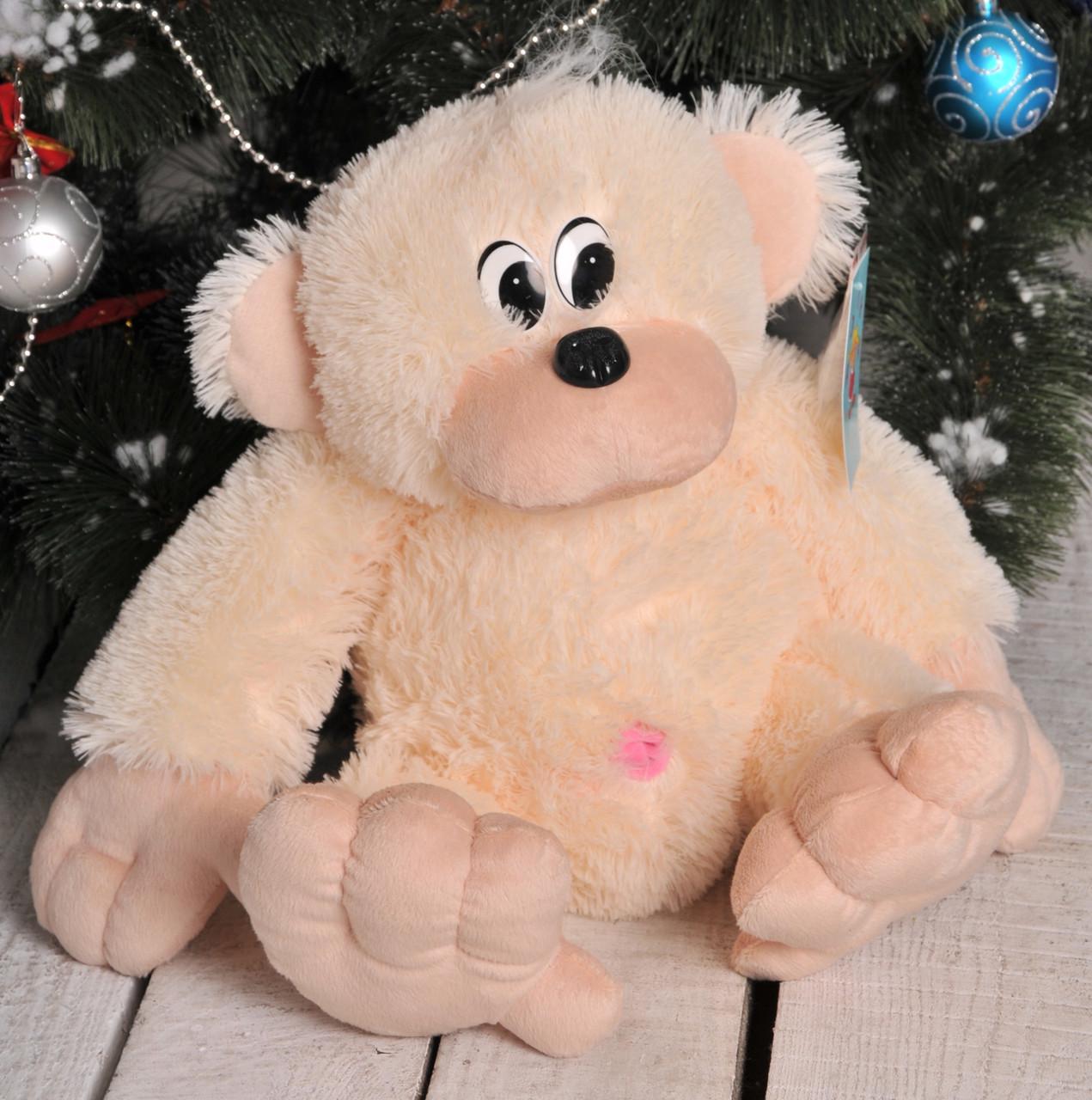 Мягкая игрушка Обезьяна 75 см Персиковый (lh-637641106) - фото 2