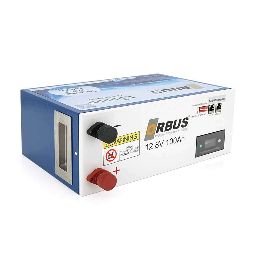 Аккумуляторная батарея ORBUS LiFePO4 12,8V 100Ah 360x140x250 мм 12 кг (YUT_V9779)
