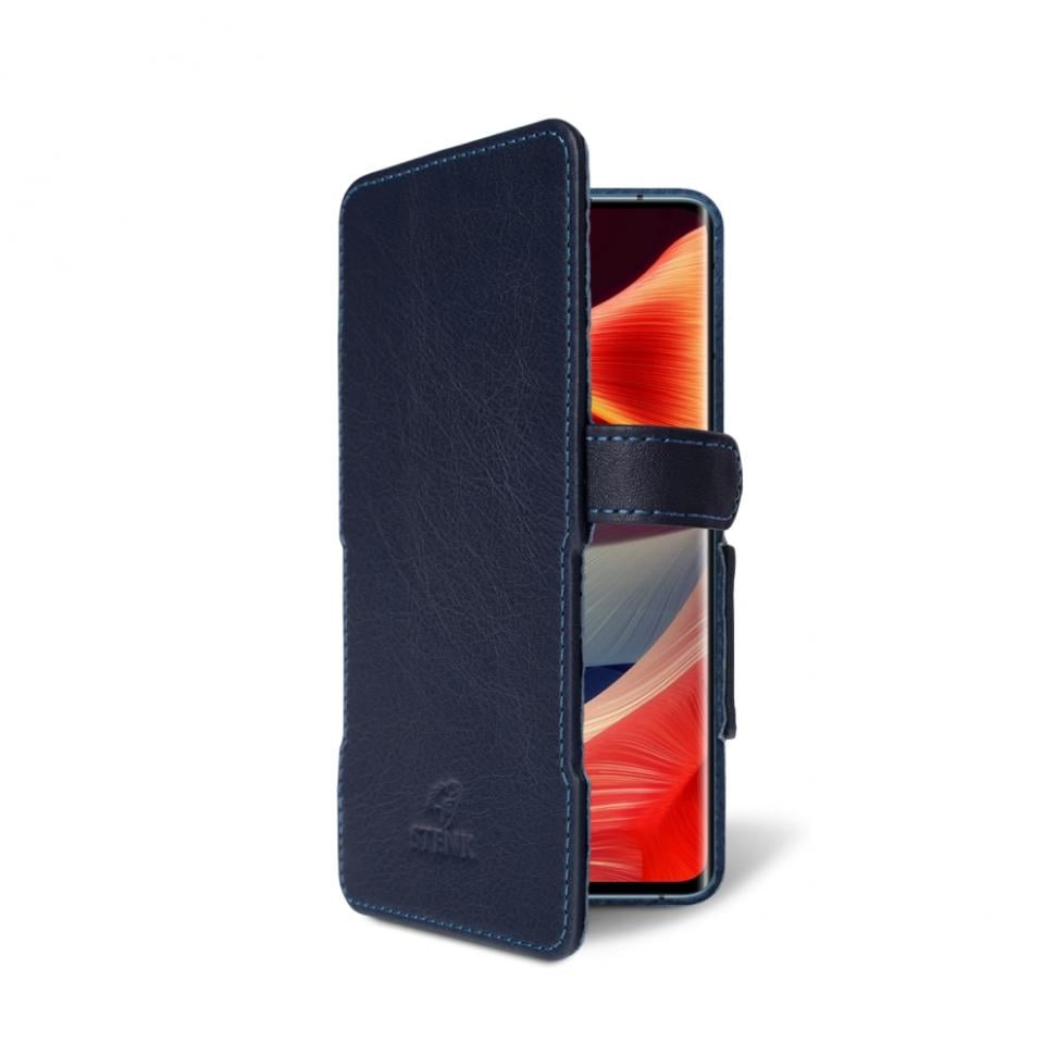 Чехол книжка Stenk Prime для OPPO Reno4 Pro 5G Синий (69069)