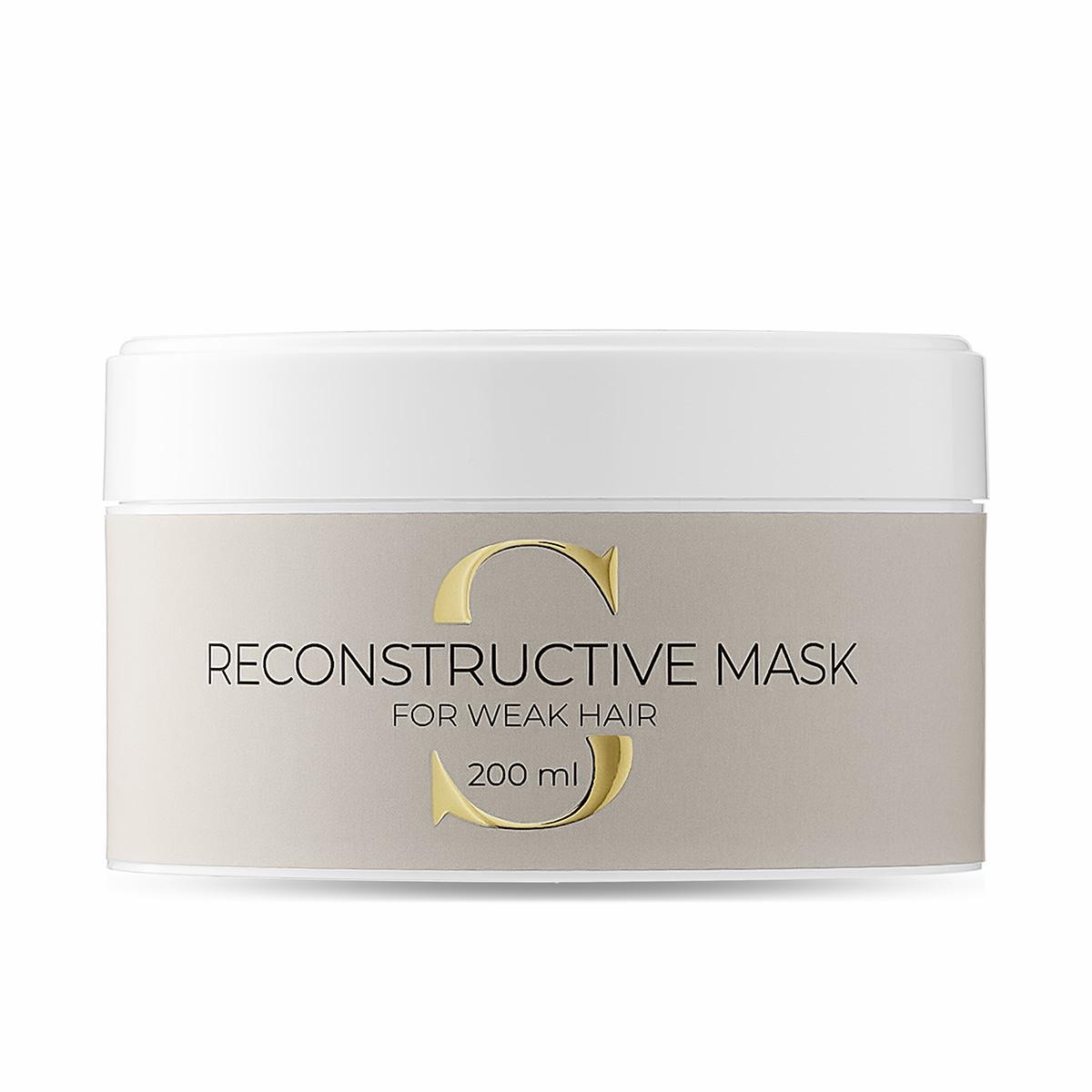 Маска Mola Sabel для глубокой реконструкции ослабленных волос 200 мл (c4c-822)