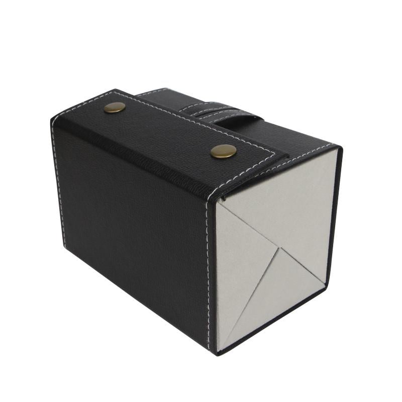 Футляр-органайзер для окулярів Lesko 4 відділення складний підвісний Чорний (2624641377)