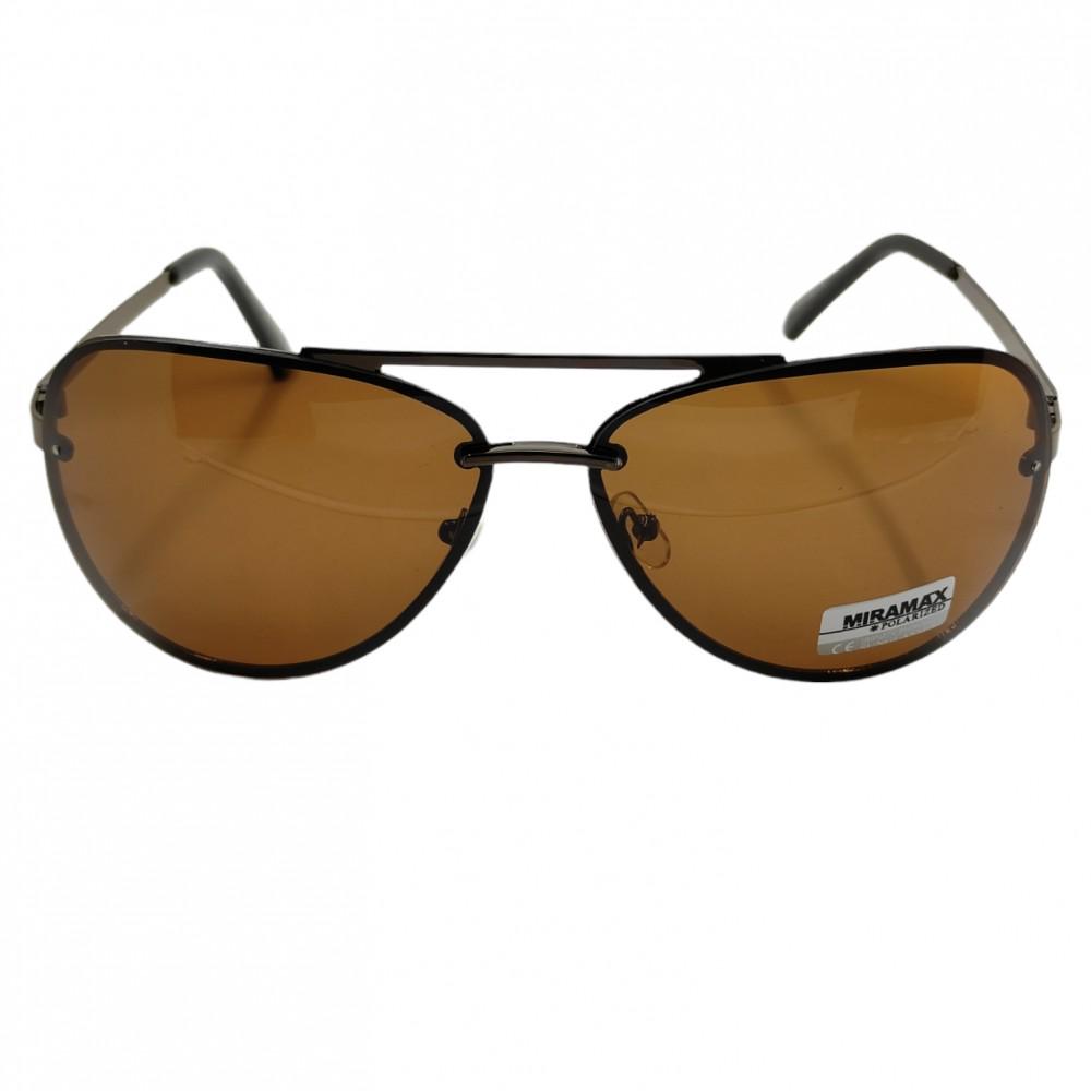 Солнцезащитные очки поляризованные Miramax Polarized 9019 Коричневый (46243) - фото 3 Солнцезащитные очки поляризованные Miramax Polarized 9019 Коричневый (46243) - фото 3