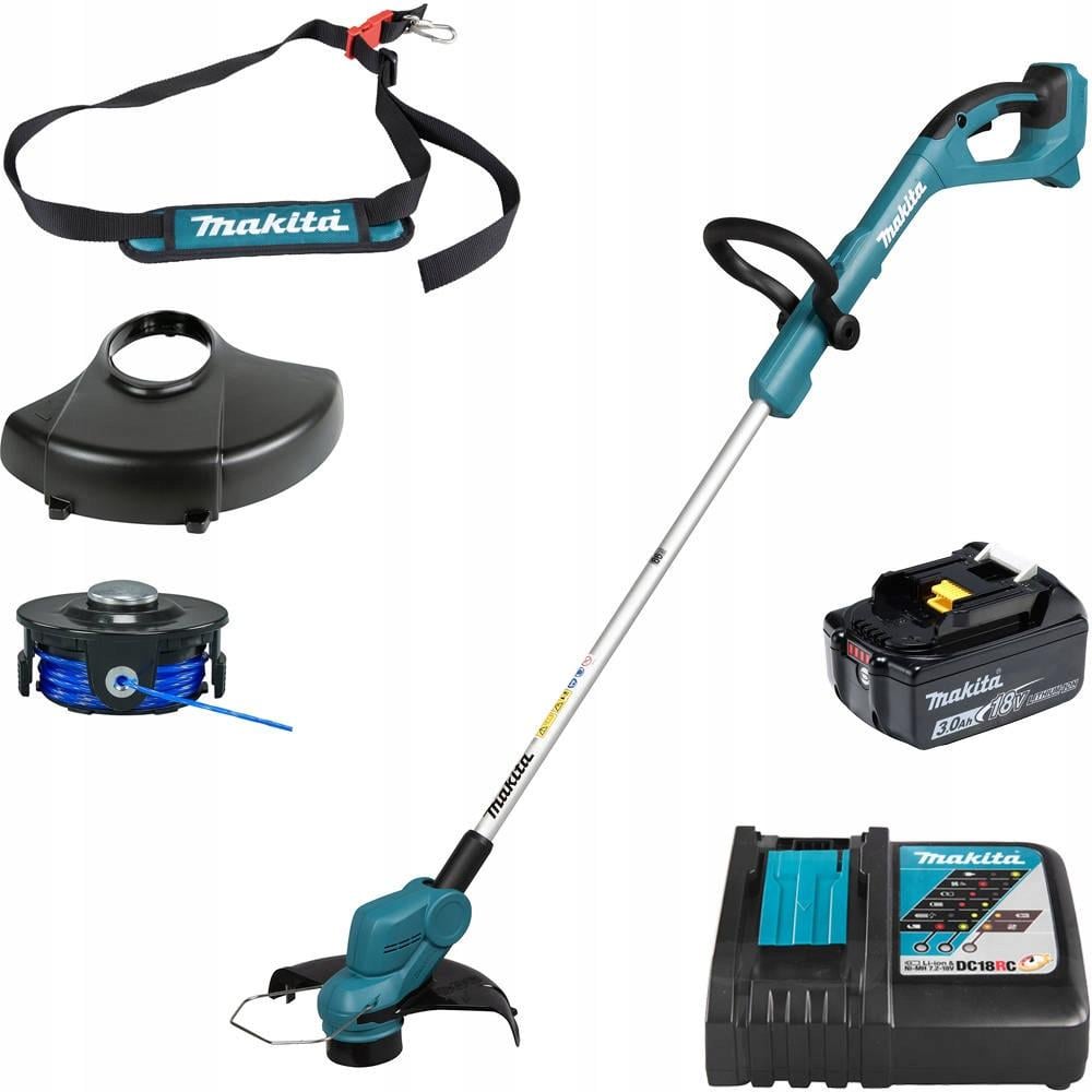 Триммер аккумуляторный Makita DUR193RF 260 мм 7800 об/мин 1,65 мм 280 Вт LXT