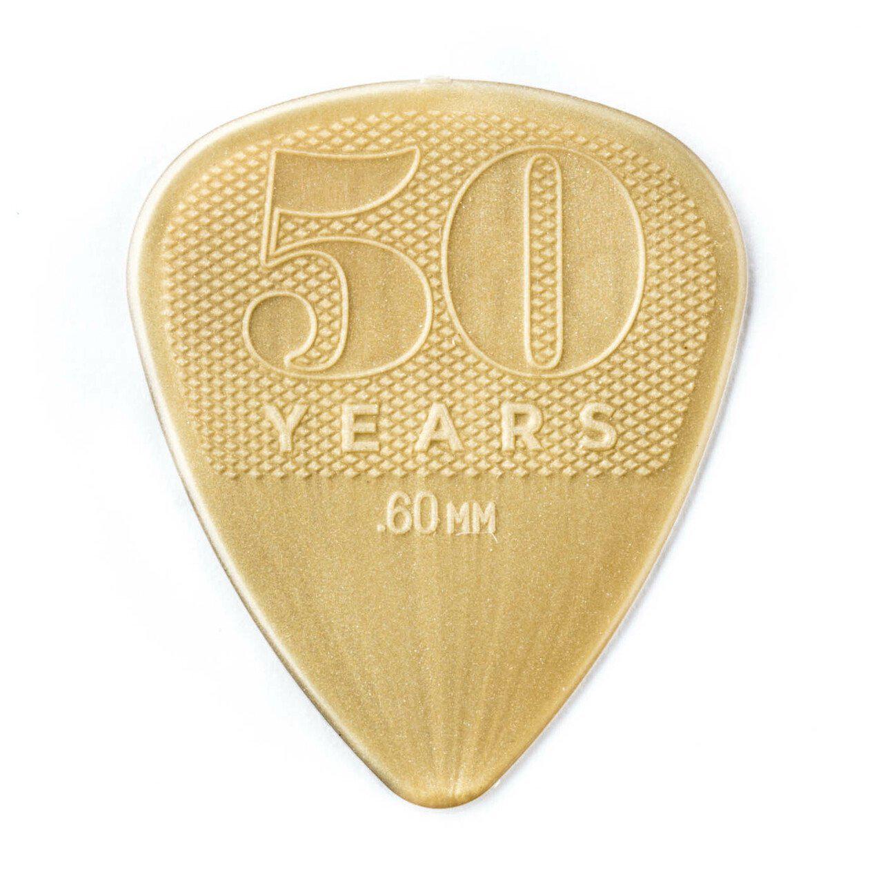Медиатор Dunlop 442P.60 Nylon 50th Anniversary .60 мм 12 шт. (126940)