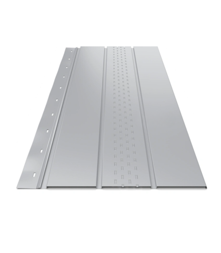 Софіт для даху перфорований металевий RAL7024  (23459704)