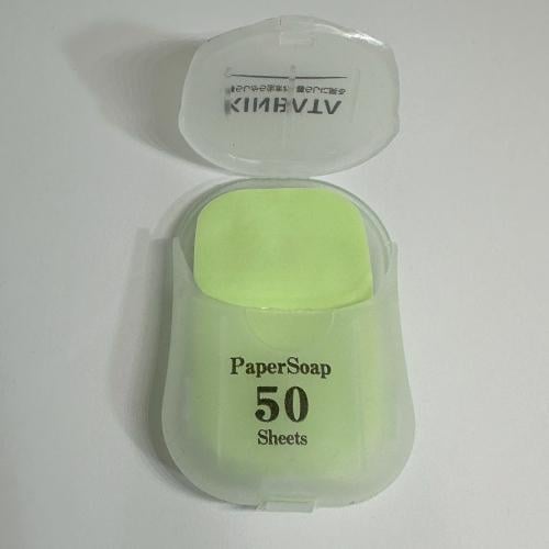 Мыло бумажное Paper Soap зеленый чай 50 л. (3791-2)
