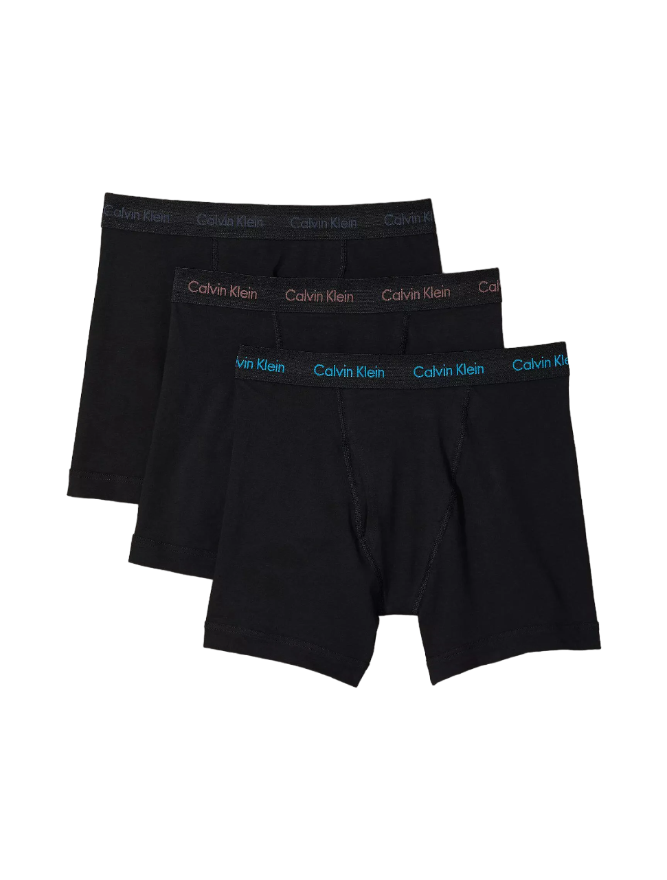 Набор трусов боксеры Calvin Klein L 3 шт. Черный (CK-103)