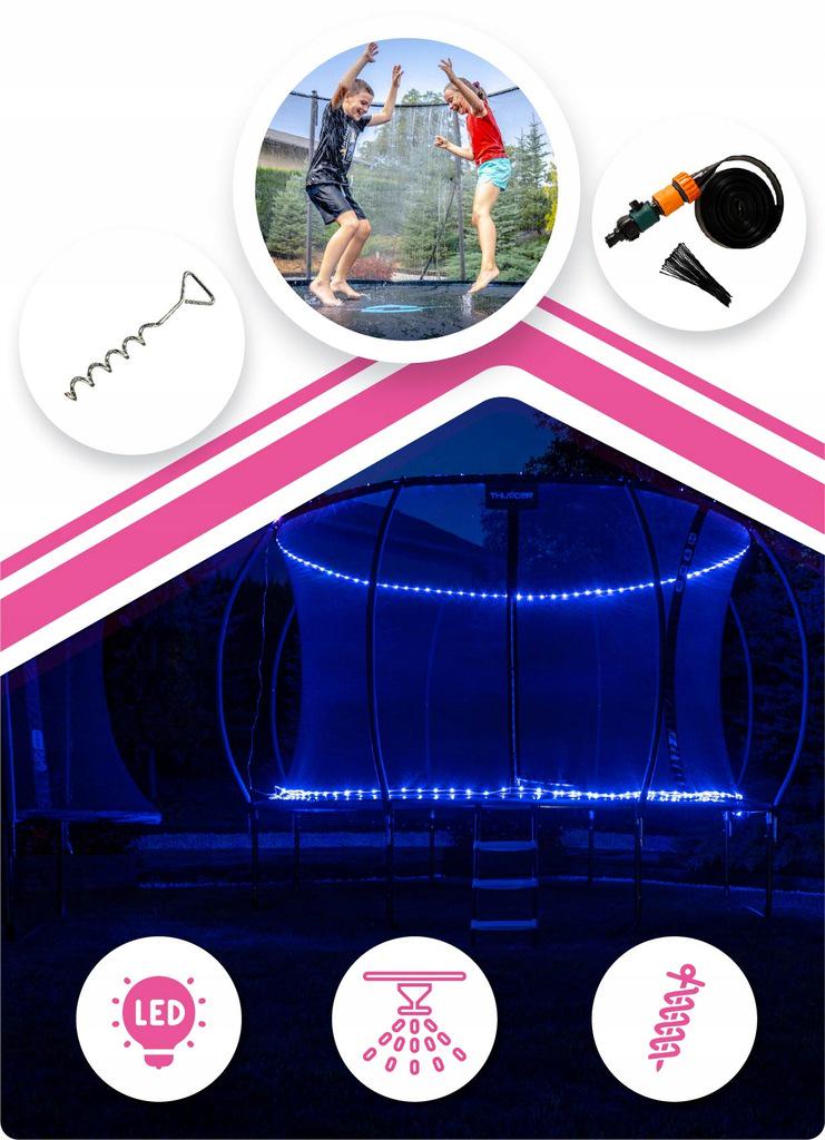 Батут садовий із внутрішньою сіткою Thunder 10 футів 305 см - фото 3 Батут садовий із внутрішньою сіткою Thunder 10 футів 305 см - фото 3