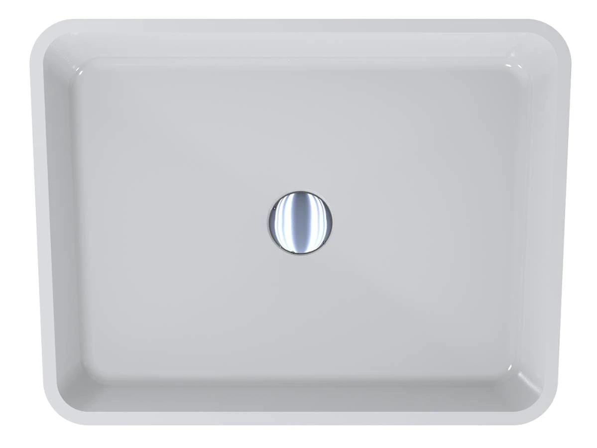 Умивальник підлоговий Miraggio Sunny прямокутний 600x450 мм Білий (MG-0001249) - фото 4 Умивальник підлоговий Miraggio Sunny прямокутний 600x450 мм Білий (MG-0001249) - фото 4
