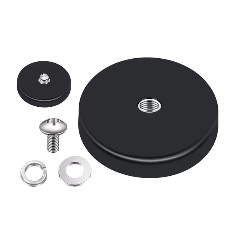 Неодимовий магніт з внутрішнім різьбленням М4 для інструментів/фар/камери 1 шт. Чорний (2743174605)