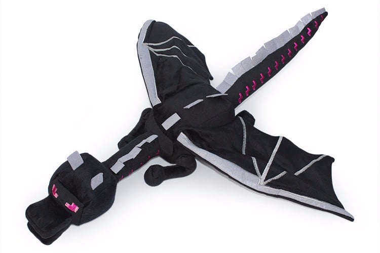 М'яка іграшка майнкрафт Ендер Дракон з гнучкими крилами