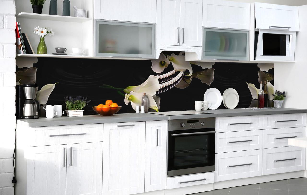 Кухонный фартук Дикая неприступность виниловый самоклеющийся 60х250 см