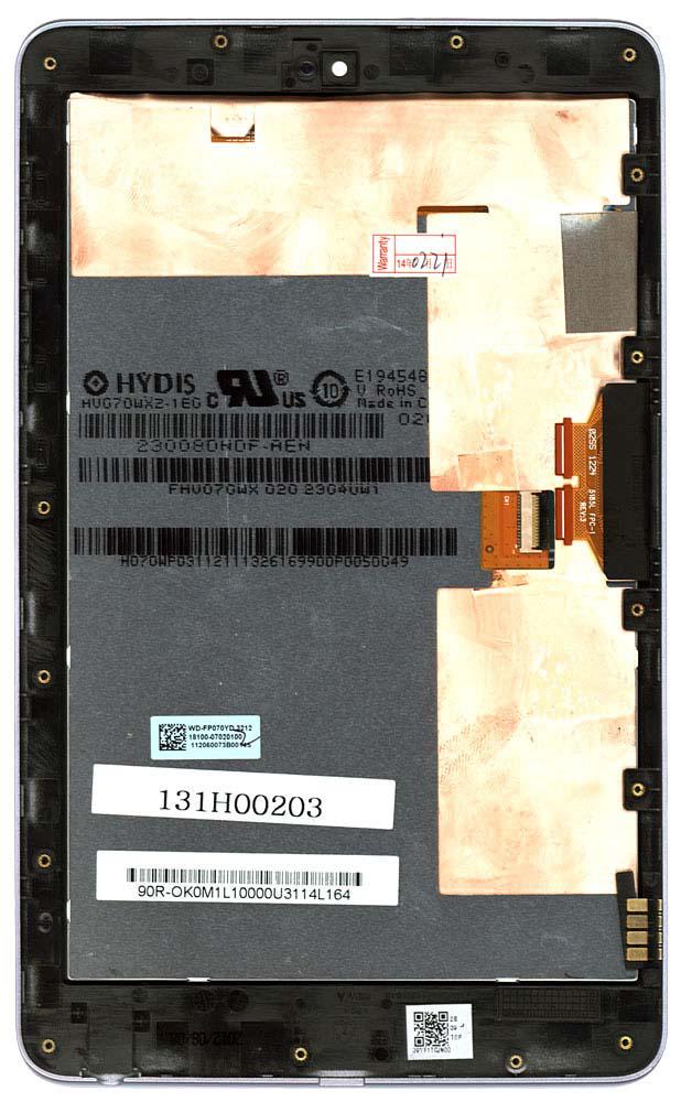 Матрица с тачскрином для планшета Asus ME370 Google Nexus 7 1gen с рамкой Черный
