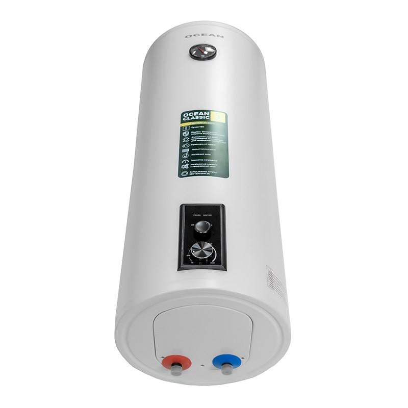 Бойлер Ocean Classic 50 л эмалированый бак сухой ТЭН - фото 5 Бойлер Ocean Classic 50 л эмалированый бак сухой ТЭН - фото 5