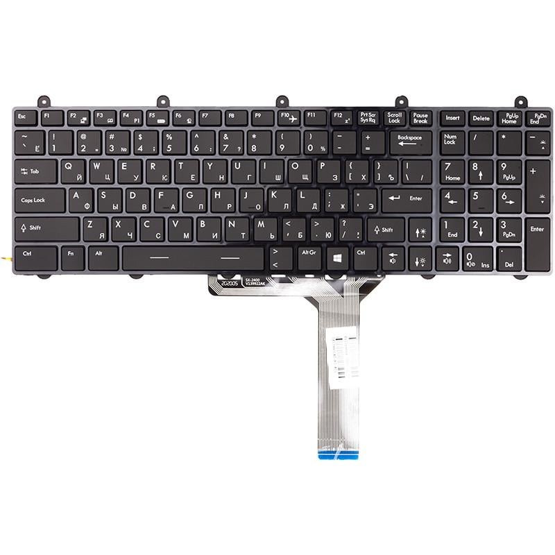 Клавіатура Power для ноутбука MSI GX60 GE60 GE70 GT60 чoрний фрейм Чoрний Клавіатура Power для ноутбука MSI GX60 GE60 GE70 GT60 чoрний фрейм Чoрний