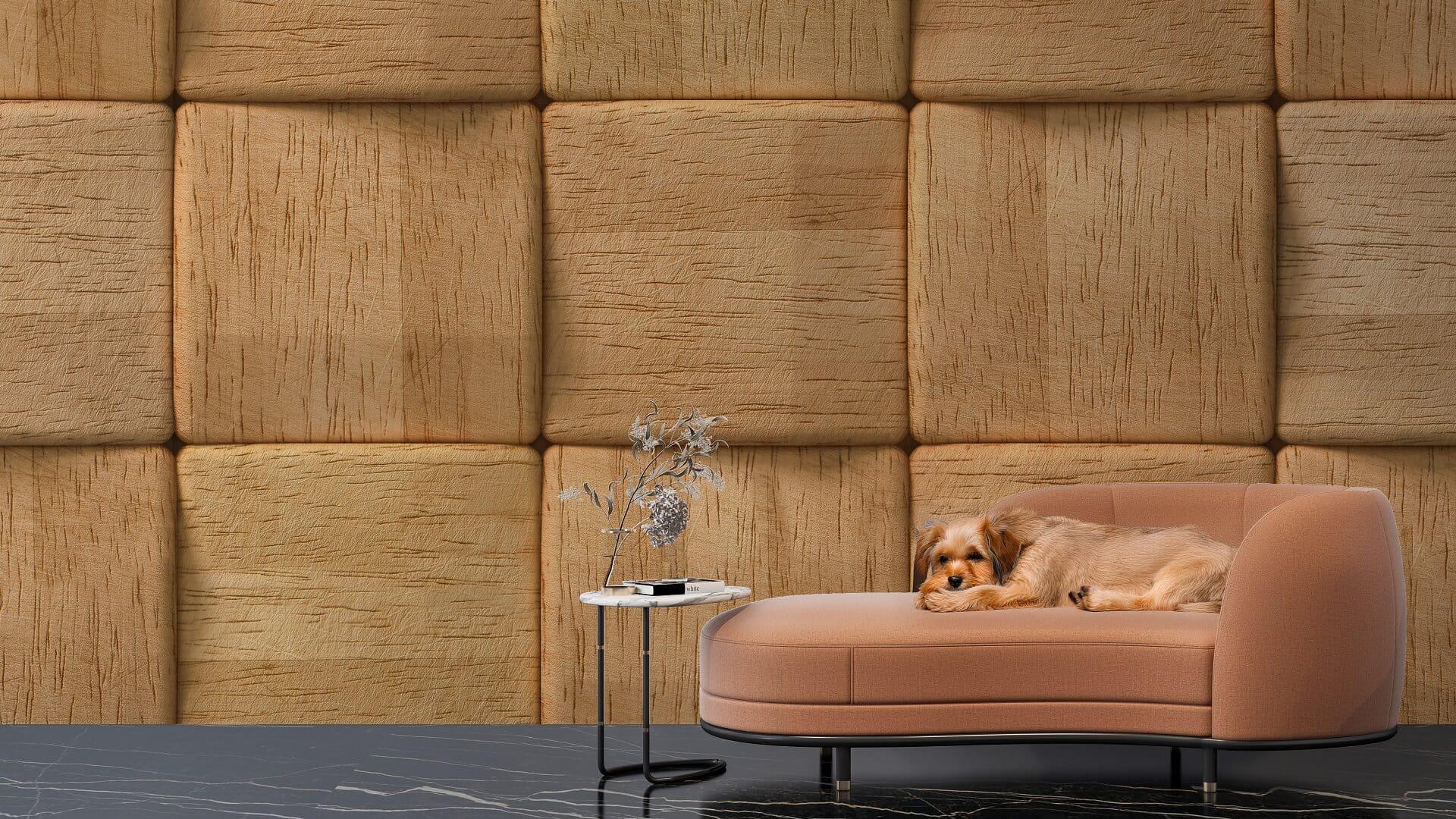 Фотообои флизелиновые Styleo Print-walls 3D Квадраты 0222 300х200 см (Pw-0222)