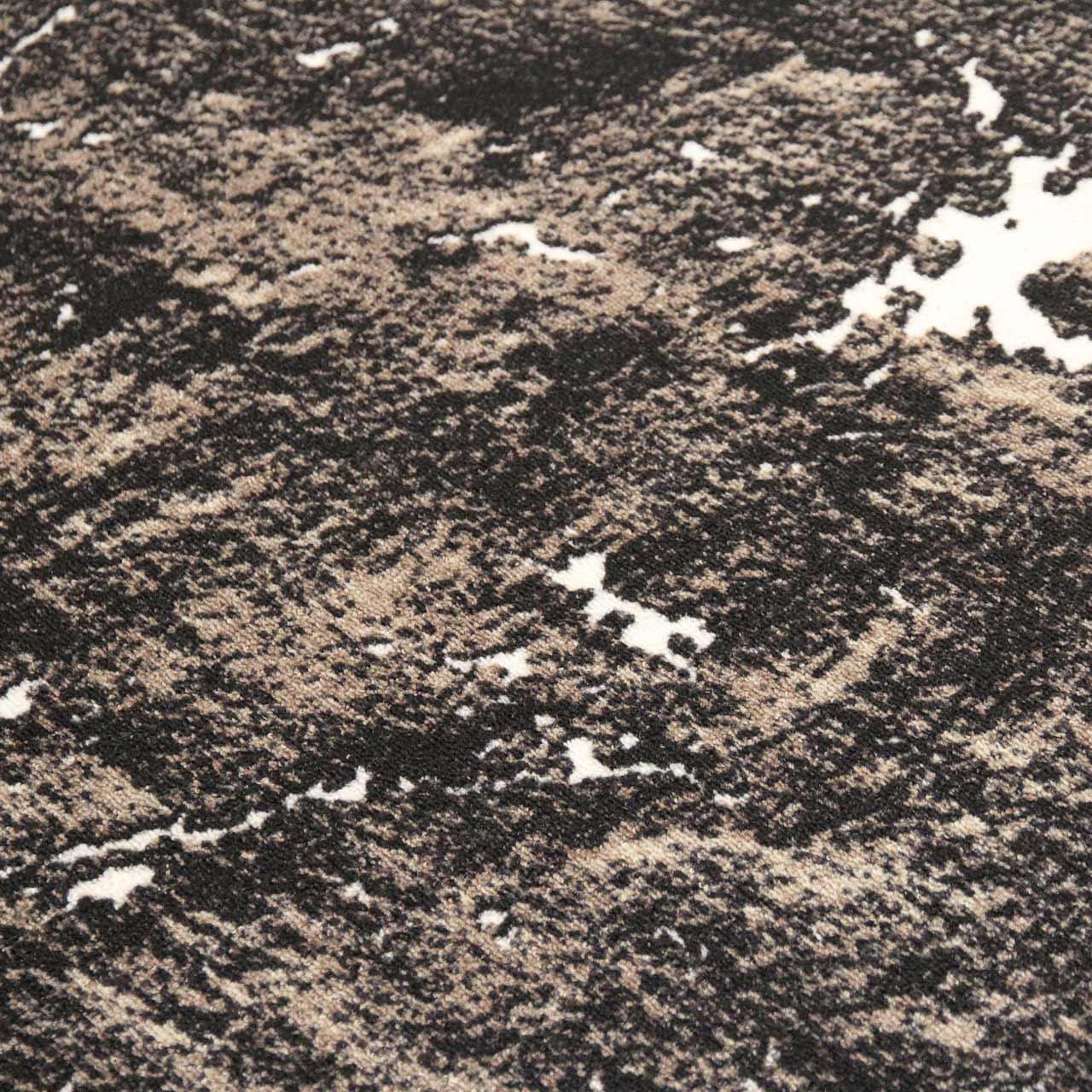 Ковер безворсовый на войлочной основе DAKARIA Print Run Дарк p13 1,2x1,7 м Черный/Коричневый (00-00019108) - фото 10 Ковер безворсовый на войлочной основе DAKARIA Print Run Дарк p13 1,2x1,7 м Черный/Коричневый (00-00019108) - фото 10