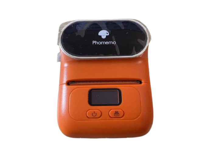 Принтер термоэтикеток Label Maker Phomemo M110 портативный Оранжевый (35514178)
