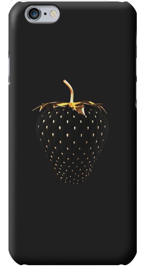 Чехол на iPhone 6 Черная клубника (3585m-45-42517)