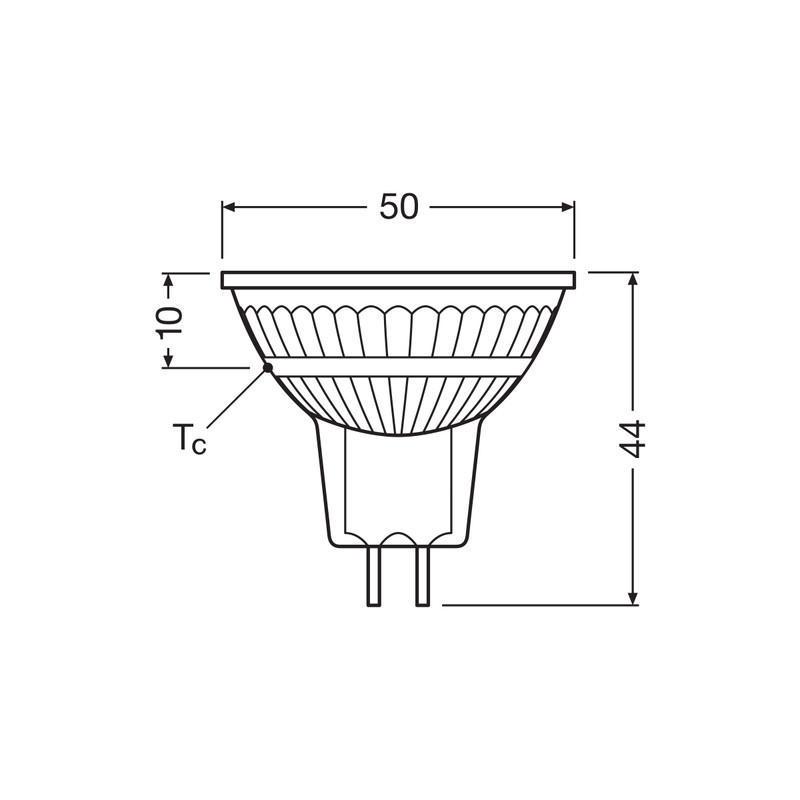 Лампа рефлекторная Ledvance LED MR16 5W 12V 345lm 4000K GU5.3 DIM 50x44 мм (4099854059735) - фото 6 Лампа рефлекторная Ledvance LED MR16 5W 12V 345lm 4000K GU5.3 DIM 50x44 мм (4099854059735) - фото 6