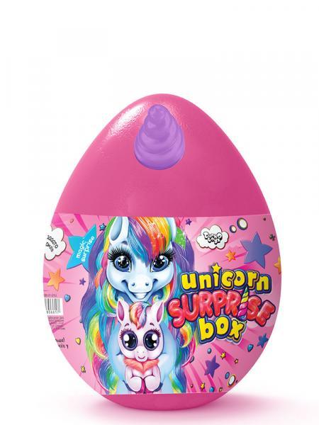 Набор для творчества Danko Toys Яйцо-сюрприз Unicorn Surprise Box 33х20 см укр. (USB-01-01U) Набор для творчества Danko Toys Яйцо-сюрприз Unicorn Surprise Box 33х20 см укр. (USB-01-01U)