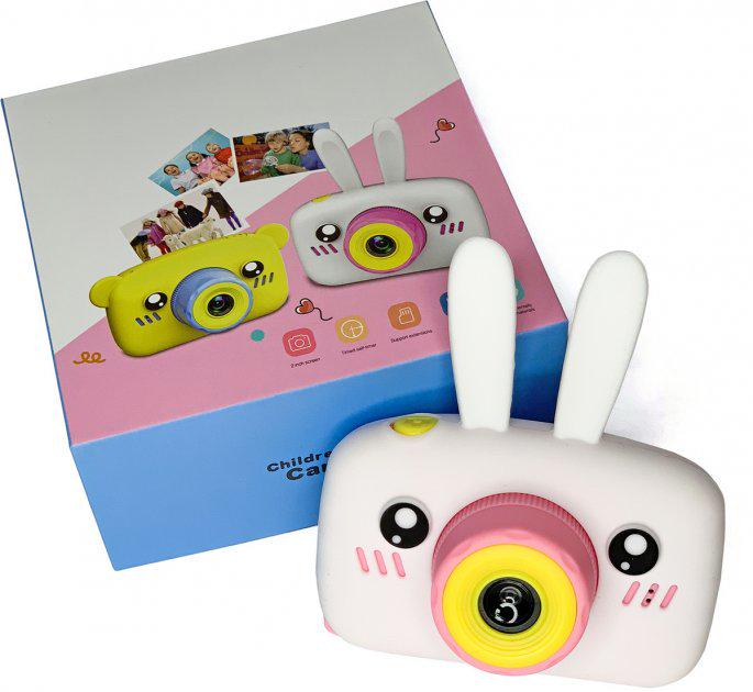 Детская камера с автофокусом Baby Photo Camera Rabbit Х500 Белый