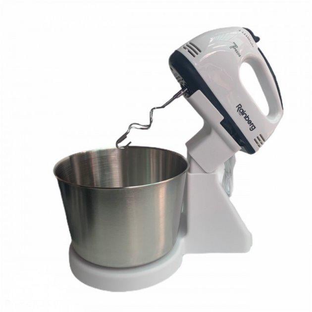 Миксер с чашей Rainberg RB-1006 Белый Миксер с чашей Rainberg RB-1006 Белый