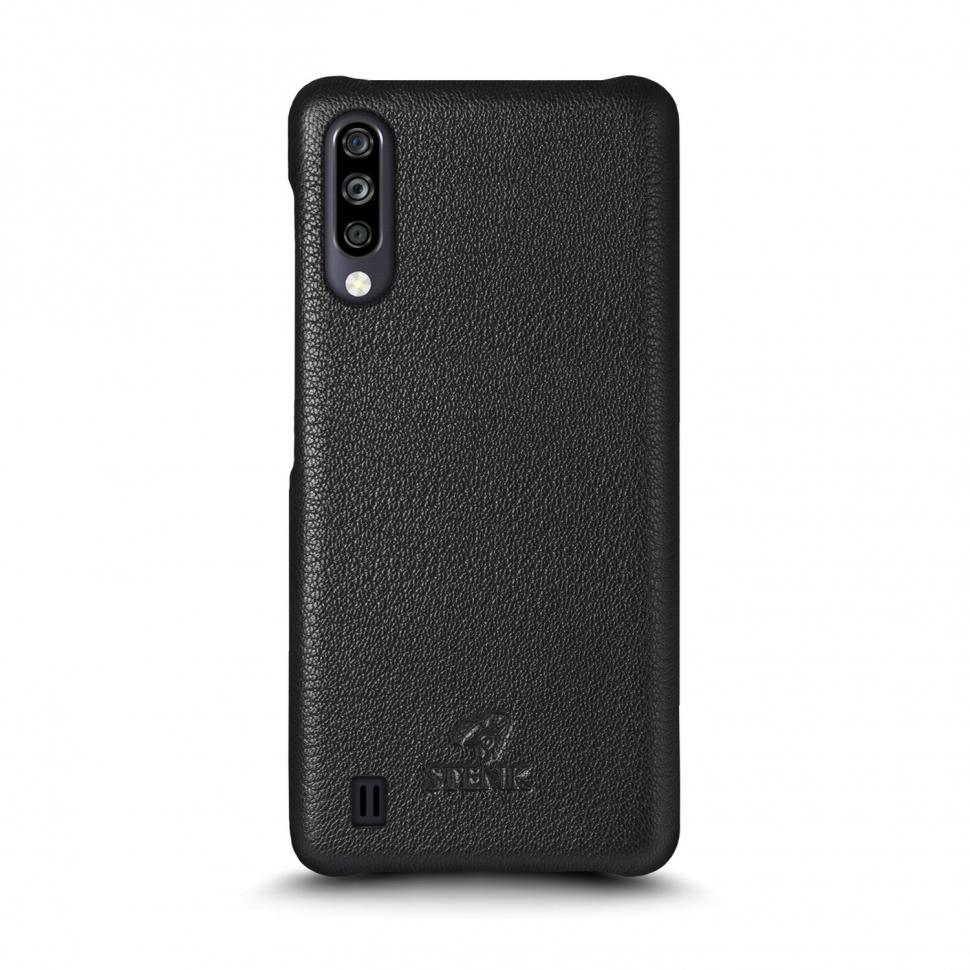 Шкіряна накладка Stenk Cover для ZTE Blade A7 (2020) Чорний (69516)