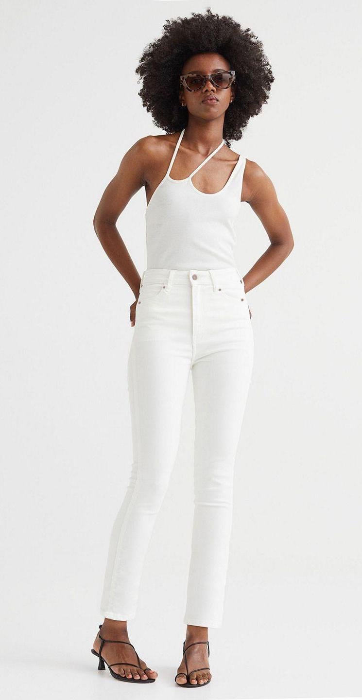 Джинси жіночі Esmara Super Skinny Fit р. 38/S Білий (dg_0004)