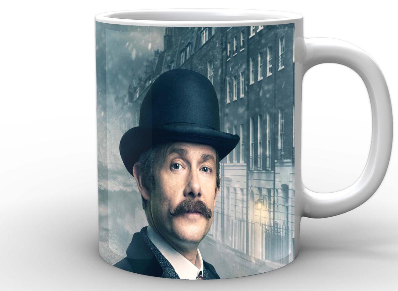 Чашка Geek Land Шерлок Холмс и Ватсон SH.002.16 Белый