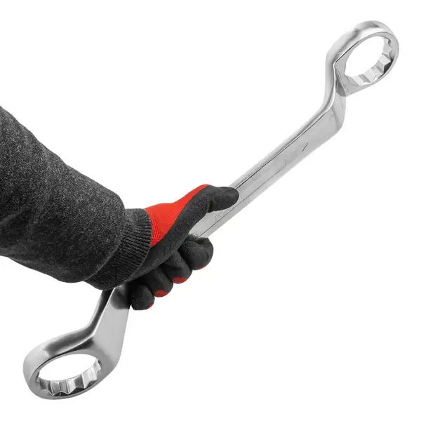 Ключ накидний 50-55 мм відігнутий на 45 градусів (7585055) - фото 2 Ключ накидний 50-55 мм відігнутий на 45 градусів (7585055) - фото 2