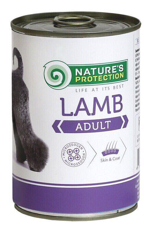 Корм влажный для собак Nature's Protection Lamb 800г