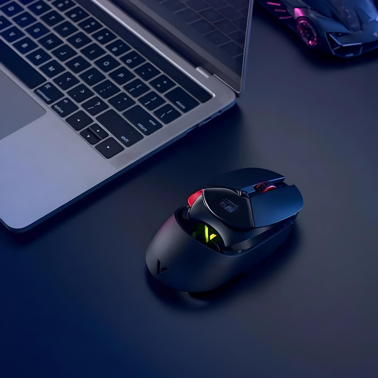 Мышь RAPOO VT960S с комбинированным подключением аккумулятор 19000DPI Черный (2440969075) - фото 6