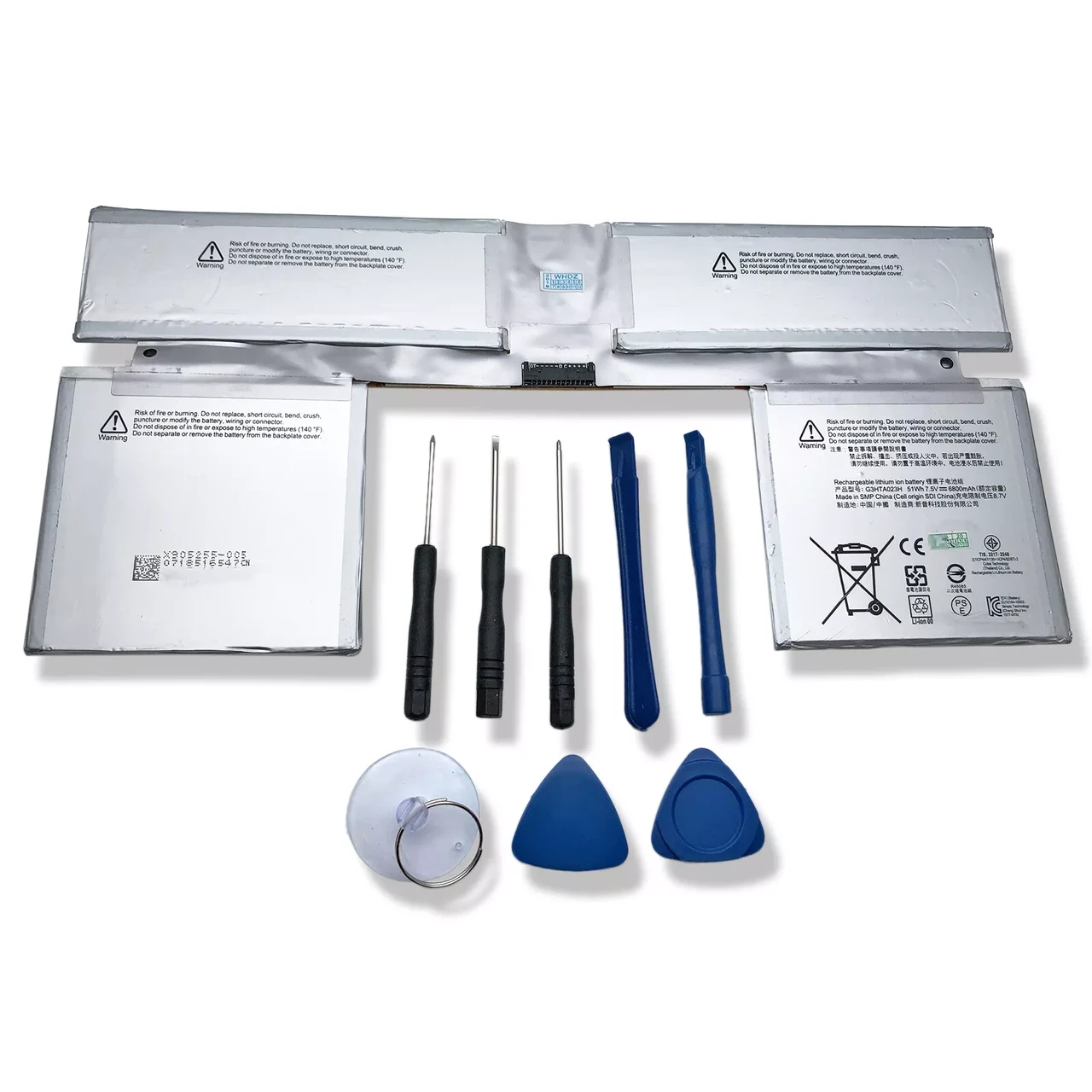 Аккумулятор для Microsoft Surface Book Gen1 Gen2 13/5"/G3HTA024H - фото 2